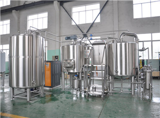 1000L 2vessels steam brewery equipment
